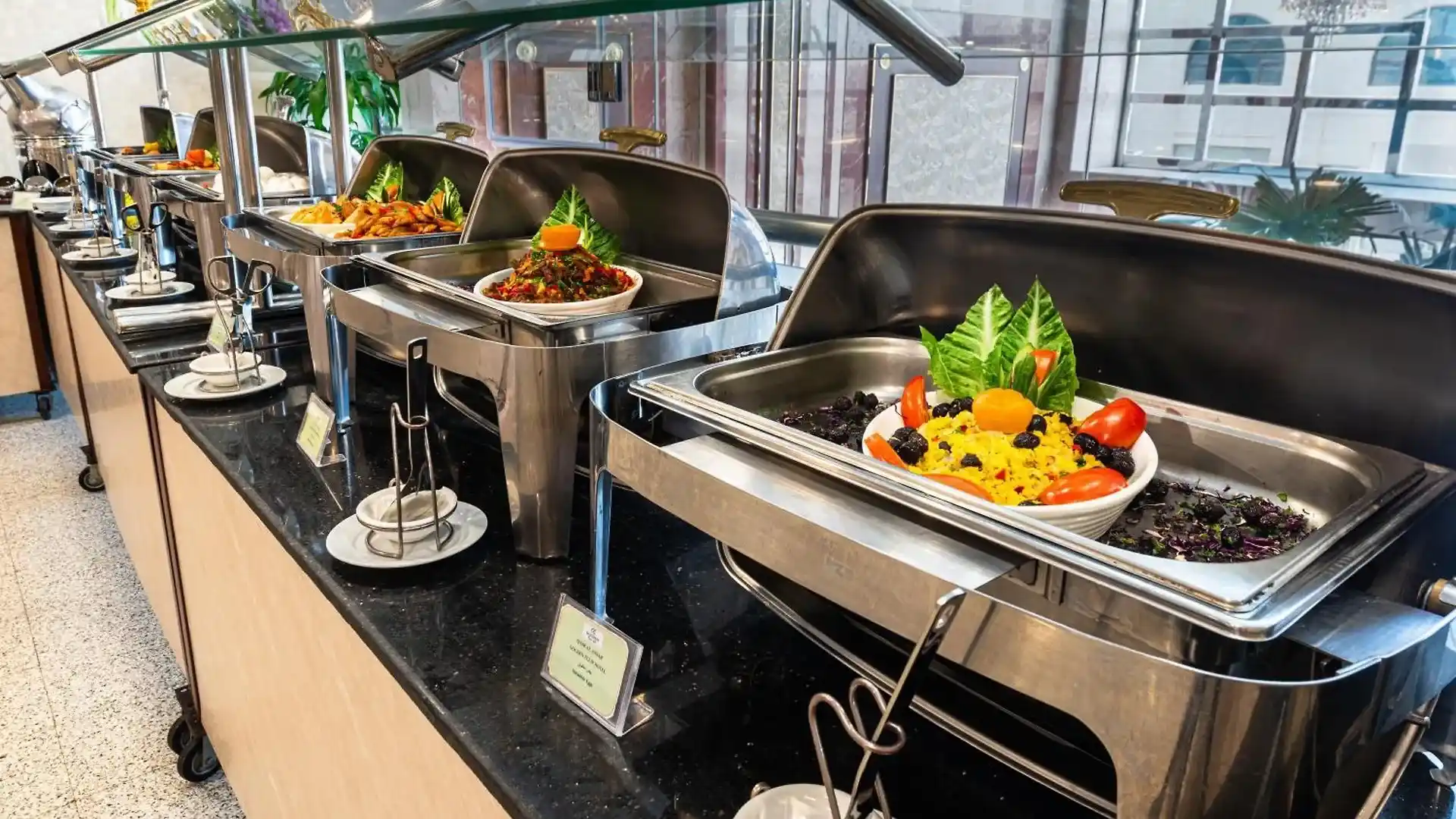 Hôtel Qasr Al-Ansar Al-Jadida resto