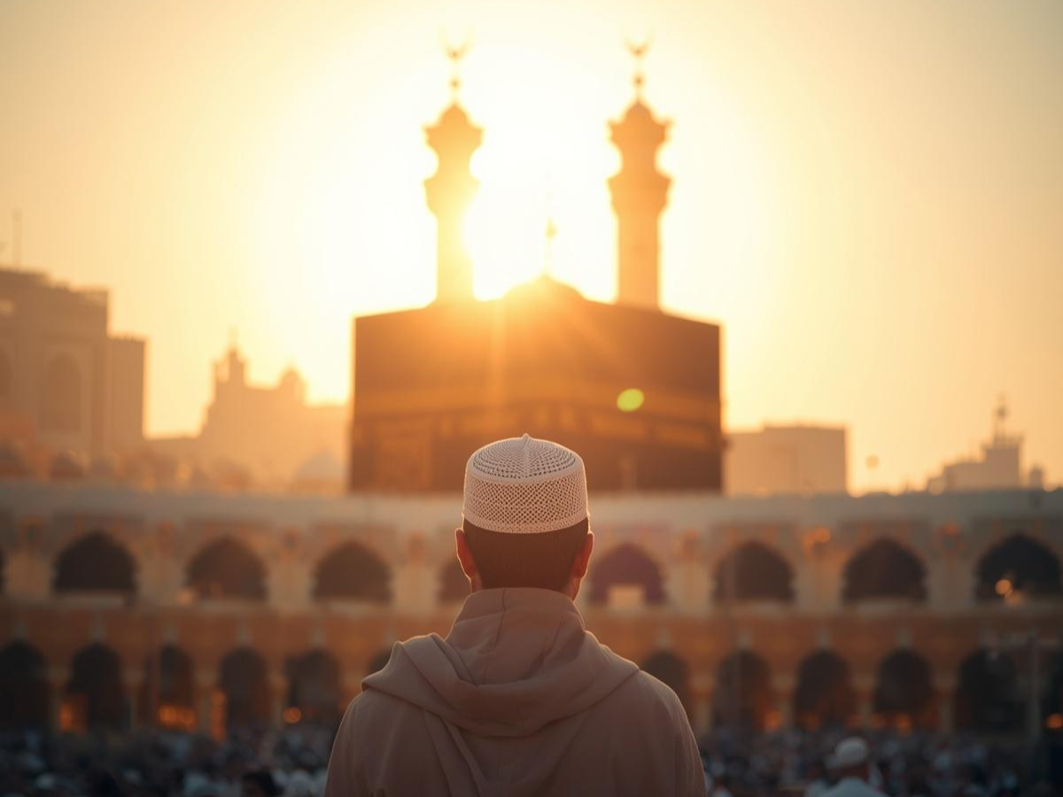 Vue panoramique de la Kaaba à la Mecque pour un pèlerinage Omra depuis la Tunisie en 2026 by Fikrat Safar