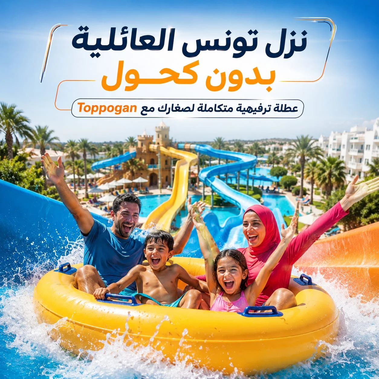 Aquapark نزل الألعاب المائية