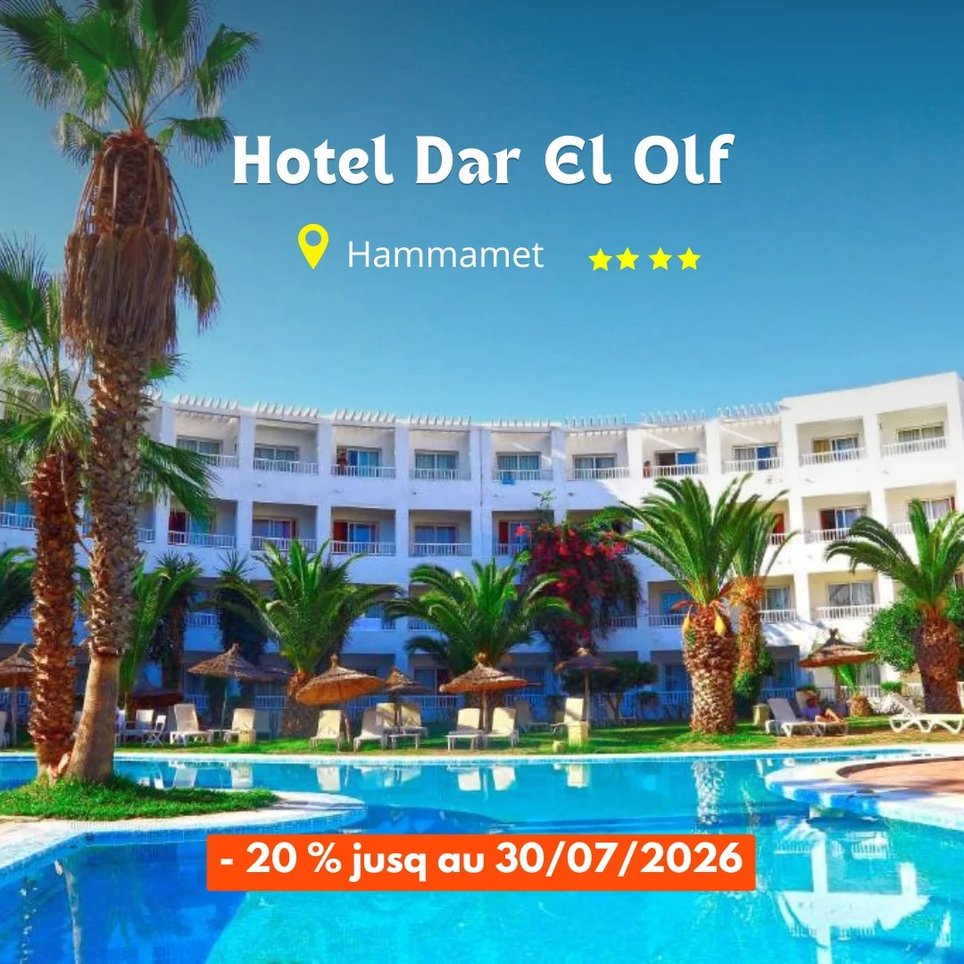 Hôtels en promo Hotel Dar El Olf Hammamet