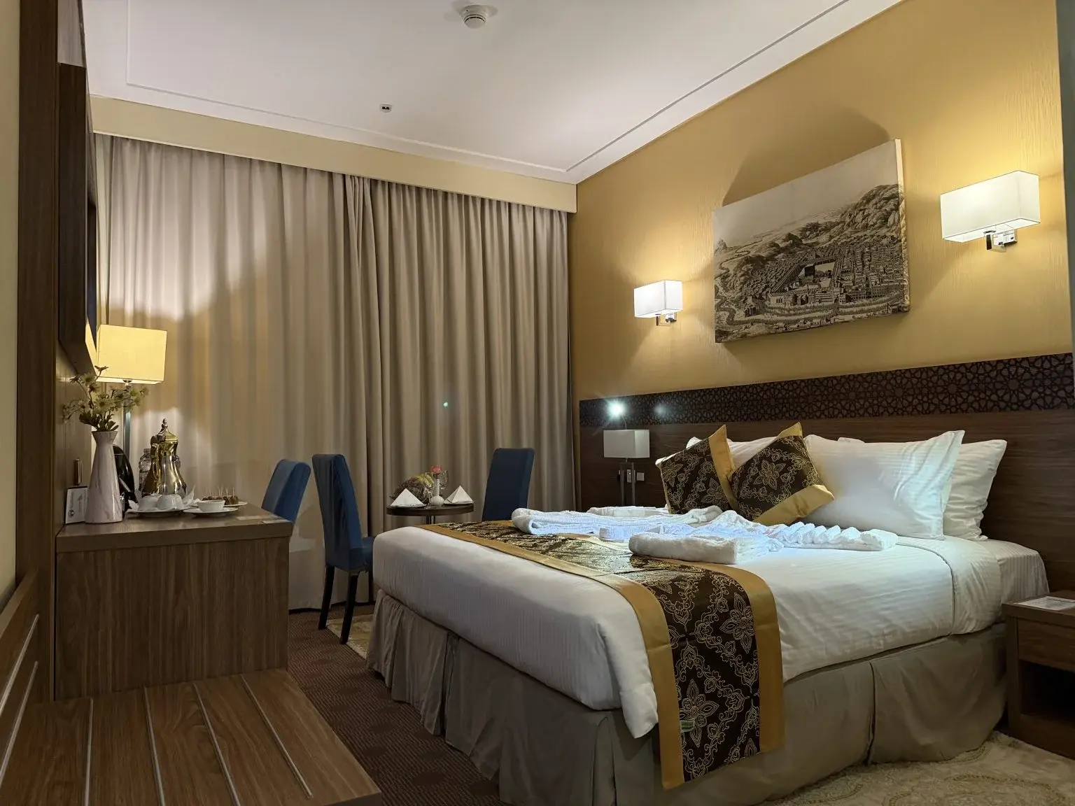 chambre King Hôtel Manarat Gaza Mecque