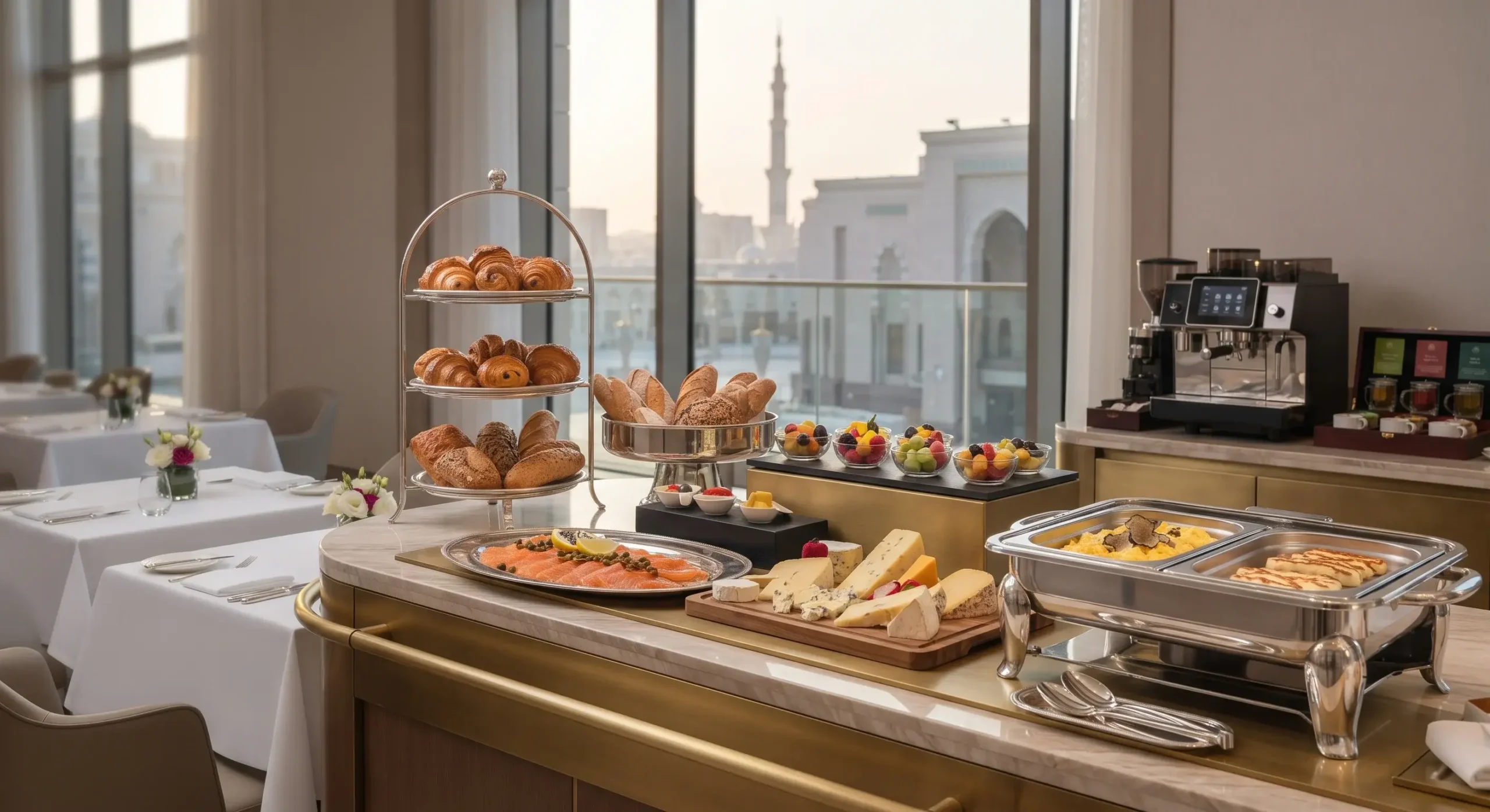 petit-déjeuner à l’hôtel Worth Peninsula<br />
